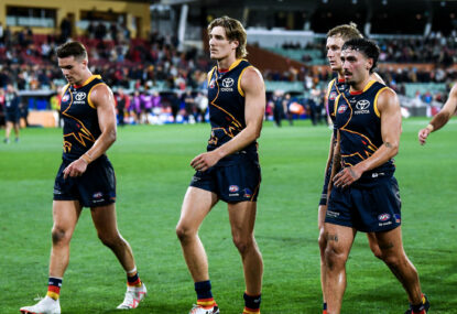 The Crows have slipped out of control: How Adelaide managed to take a major leap backwards in 2024