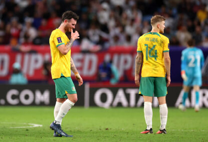 'In control': Legend backs underperforming Socceroos to seal World Cup qualification