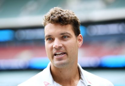 Alex Carey equals world record in Marsh Cup clash