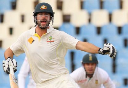 Alex Doolan sitting at top of Sheffield Shield run charts
