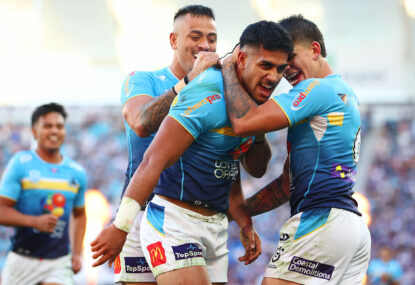 Rout 66: Campbell makes history as Titans hit highest-ever score as 'devastated' Warriors put in abysmal effort