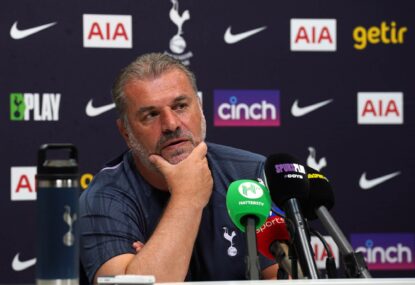 'This is where I want to be': Postecoglou digs in to steer Spurs away from choppy form