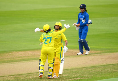 Gardner the hero as Aussies recover from early collapse to trump India