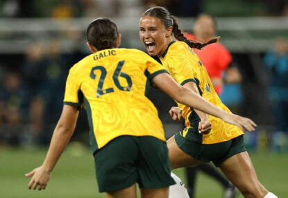 'As soon as possible': No hard deadline for Johnson as Matildas' coaching search drags on