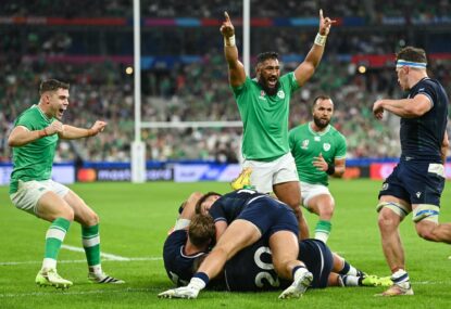 As it happened: How Ireland vs Scotland unfolded