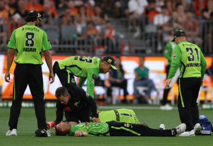 'All sorts of trouble': Brutal injury toll revealed after Thunder stars' 'horrible' collision