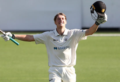 Young gun Cameron Green stars for Western Australia with unbeaten ton