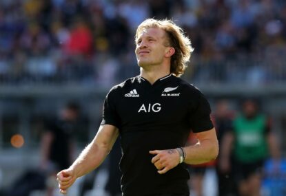 DMac finished the year on All Blacks bench, but WR just voted him as game's best - it leaves Razor in an awkward spot