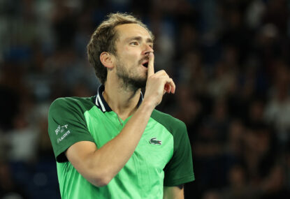 Medvedev hit with monster, SIX-figure fine for smashing camera, Aus Open outbursts