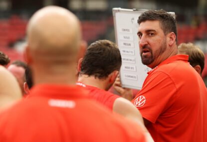 'Stare it in the face': Cox forces Swans to confront their grand final nightmare in day-long review