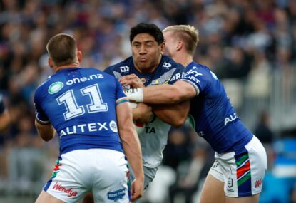Cowboys cop triple blow with Taumalolo hobbled by foot injury and two young guns out for season with torn ACLs