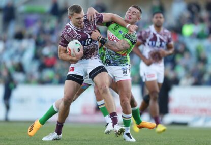 Canberra Raiders vs Manly Sea Eagles: NRL live scores