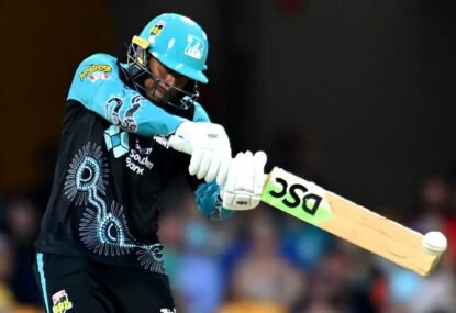 Khawaja's peace protest cut short by unexpected turn of events as Neser fires Heat to win over Scorchers