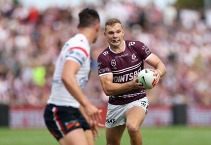 AS IT HAPPENED: Tedesco winds back the clock as Roosters thump Sea Eagles to book prelim trip to Melbourne