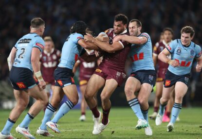 Why Origin I was already over before Suaalii send-off: Blues rose to the occasion statistically but lacked Maroons' intent