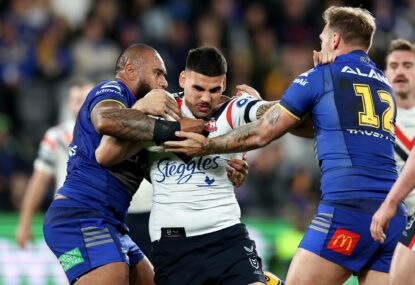 Bulldogs frontrunners to snare Roosters star but Tigers join Dragons in race for prized signature