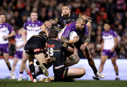 Only way to survive NRL grand final snore-fest is via an old-fashioned drinking game
