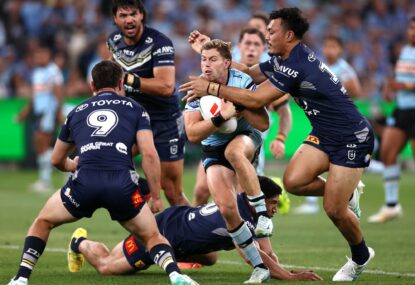 Five and a Kick: Trindall too tricky as Sharks sink Cowboys to snap finals drought  - but they'll be easy meat for Panthers