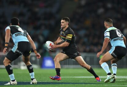 Five and a Kick: Nathan in a superstar class of his own as Penrith sink Sharks but Ivan wants Bunker official axed over no-try call