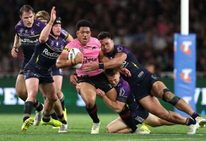 'They're on something': Voss' brutal return serve for Kane Cornes over whack at 'shocking sport' NRL, highlight-less GF