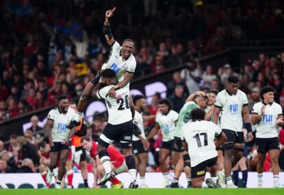 Scrappy Springboks pack too great for Scots, Wales sink to new low as Fiji create history despite Radradra red card