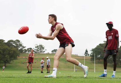 'A bit of a shock': Swans draftee Bowman handed Franklin's famous number