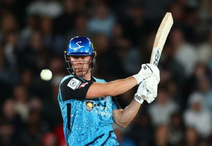 Lynn-sanity is back as veteran star belts highest score in six years to power Strikers past Renegades