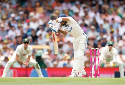 'Kohli got caught in the corridor more than a school truant skulking off for a clandestine durry': The Liebke Report Card