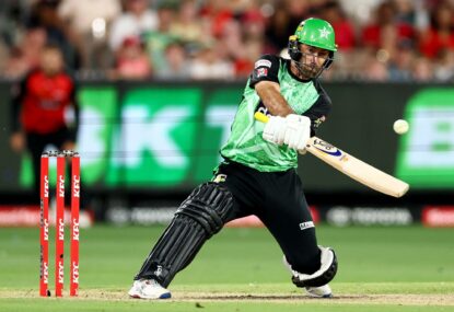 Maxwell cameo lifts Stars past Renegades in Melbourne derby thriller as Fraser-McGurk's struggles continue