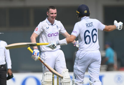 Brilliant Brook century sees England roar back into first Black Caps Test