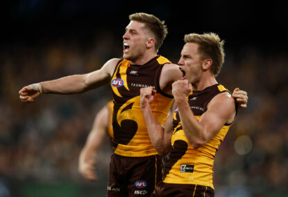 Hawthorn Hawks vs North Melbourne Kangaroos: AFL live scores