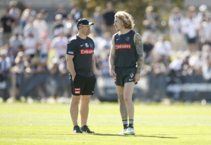 AFL News: New frontrunner for Eagles coach, Dons refute Merrett talk, Macrae nominates new club, Rohan's brutal skull scars
