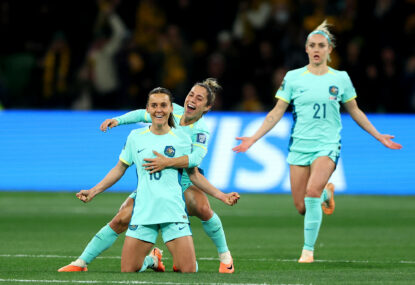 Matildas star links up with national teammates after leaving Real Madrid