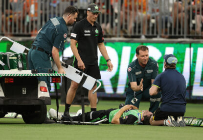 'Am I going to be in a neck brace?' - Cartwright feared worst-case scenario after freak injury