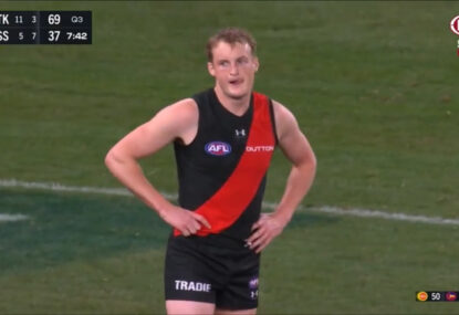 The horror kick-in blooper that perfectly sums up Essendon's worst nightmare