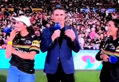 LISTEN: Vision emerges of Fittler's controversial 'Kiss Cam' comment during interview with Fox sisters