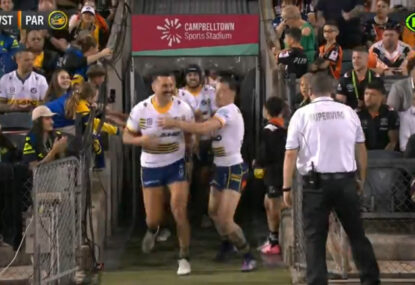 'A little joke': Campbell-Gillard forced to lead team out by Gutho amid contract speculation
