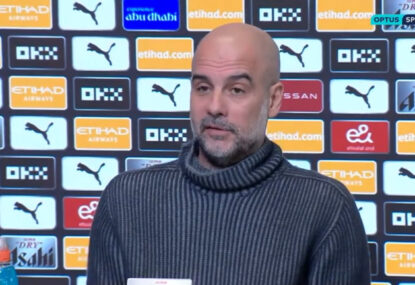 'I said, can you repeat?' Pep Guardiola's stunned reaction to Haaland's 10-year deal