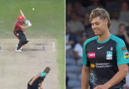 Spencer Johnson's 'unusual' hat-trick ball choice leaves everyone convinced it was an accident