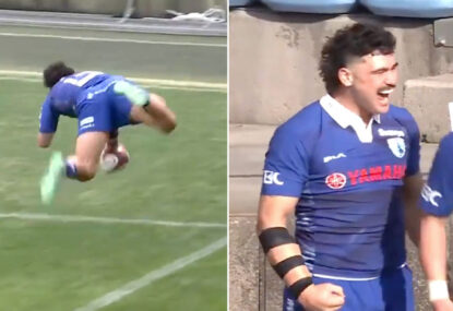 Valynce Te Whare earns first start in Japanese rugby, lights things up with a double