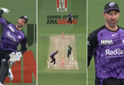 'How dare you!' Wade's perfect reaction to brilliantly running out Star