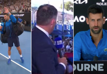 Novak says decision to skip Nine interview was all because of Tony Jones' 'insulting' comments