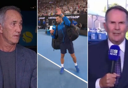 LISTEN: Aussie coach takes Novak's side in Nine boycott, criticises 'inappropriate' Tony Jones