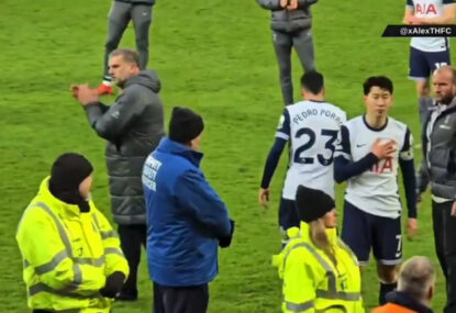 LANGUAGE: 'Wanker, wanker, wanker!' Spurs fans give Ange HEAPS after Everton loss
