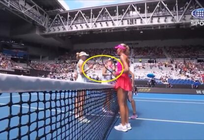 Doubles star slams opponents' poor sportsmanship after handshake snub