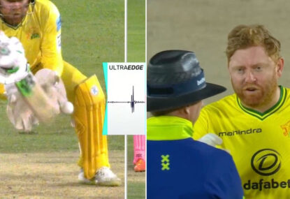 'What's the point of the spike?' Bairstow, Faf du Plessis unimpressed by DRS call despite huge gap