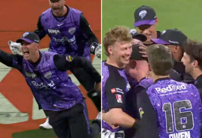 'Genuine hanger!' Ben McDermott stuns, leaves Sixers reeling at 3/5 with slips screamer