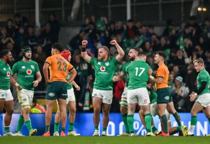 How can the Wallabies beat Ireland? Well, by playing like the Irish