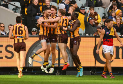 Adelaide Crows vs Hawthorn Hawks: AFL live scores