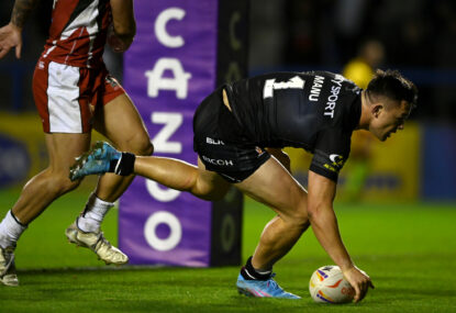 RLWC Daily: Doueihi sent off as Manu magic sinks Lebanon, Keary too good for Jamaica, Italy cruise past Scotland